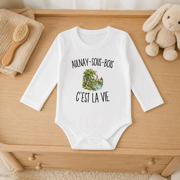 Body Bébé Manches Longues Aulnay-sous-Bois c’est la vie
