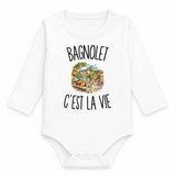 Body Bébé Manches Longues Bagnolet c’est la vie
