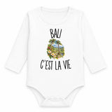 Body Bébé Manches Longues Bali c’est la vie