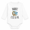 Body Bébé Manches Longues Biarritz c’est la vie