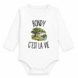 Body Bébé Manches Longues Bondy c’est la vie