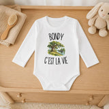 Body Bébé Manches Longues Bondy c’est la vie