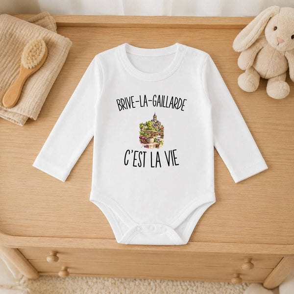 Body Bébé Manches Longues Brive-la-Gaillarde c’est la vie