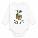 Body Bébé Manches Longues Chelles c’est la vie