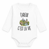 Body Bébé Manches Longues Évreux c’est la vie