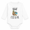 Body Bébé Manches Longues Hawaï c’est la vie