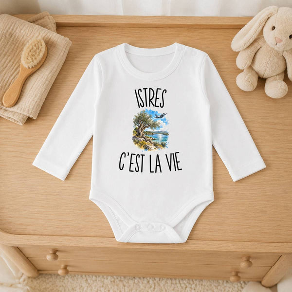 Body Bébé Manches Longues Istres c’est la vie