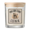 Bougie Parfumée Vanille Mon Cairn Terrier c'est ma vie