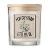 Bougie Parfumée Vanille Mon Greyhound c'est ma vie