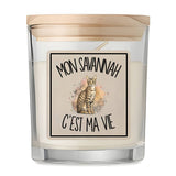 Bougie Parfumée Vanille Mon Savannah c'est ma vie