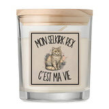 Bougie Parfumée Vanille Mon Selkirk Rex c'est ma vie