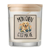 Bougie Parfumée Vanille Mon Chien c'est ma vie
