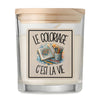 Bougie Parfumée Vanille Le coloriage c'est la vie