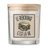 Bougie Parfumée Vanille Le reboutage c'est la vie