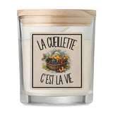 Bougie Parfumée Vanille La cueillette c'est la vie
