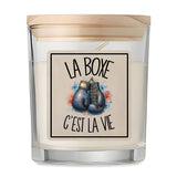 Bougie Parfumée Vanille La boxe c'est la vie