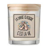 Bougie Parfumée Vanille La danse classique c'est la vie