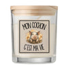 Bougie Parfumée Vanille Mon cochon c'est ma vie