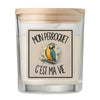 Bougie Parfumée Vanille Mon perroquet c'est ma vie