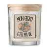 Bougie Parfumée Vanille Mon gecko c'est ma vie