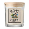 Bougie Parfumée Vanille La famille c'est la vie