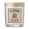Bougie Parfumée Vanille Les chevreuils c'est la vie