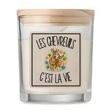 Bougie Parfumée Vanille Les chevreuils c'est la vie