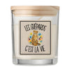 Bougie Parfumée Vanille Les guépards c'est la vie