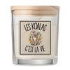 Bougie Parfumée Vanille Les koalas c'est la vie
