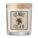 Bougie Parfumée Vanille Les aigles c'est la vie