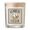 Bougie Parfumée Vanille Les mouettes c'est la vie