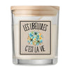 Bougie Parfumée Vanille Les libellules c'est la vie