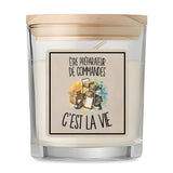 Bougie Parfumée Vanille Être préparateur de commandes c'est la vie