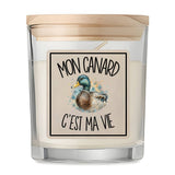Bougie Parfumée Vanille Mon canard c'est ma vie