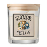 Bougie Parfumée Vanille Les concours c'est la vie