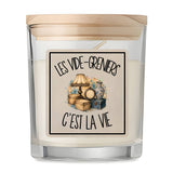 Bougie Parfumée Vanille Les vide-greniers c'est la vie