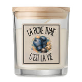 Bougie Parfumée Vanille La boxe thaïe c'est la vie