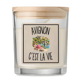 Bougie Parfumée Vanille Avignon c’est la vie
