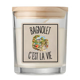 Bougie Parfumée Vanille Bagnolet c’est la vie