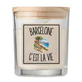 Bougie Parfumée Vanille Barcelone c’est la vie