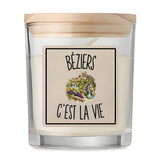 Bougie Parfumée Vanille Béziers c’est la vie