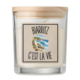 Bougie Parfumée Vanille Biarritz c’est la vie
