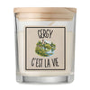 Bougie Parfumée Vanille Cergy c’est la vie
