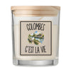 Bougie Parfumée Vanille Colombes c’est la vie