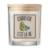 Bougie Parfumée Vanille Courbevoie c’est la vie