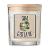 Bougie Parfumée Vanille Cuba c’est la vie