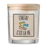 Bougie Parfumée Vanille Étretat c’est la vie