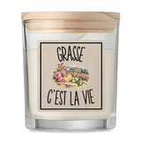 Bougie Parfumée Vanille Grasse c’est la vie