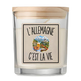 Bougie Parfumée Vanille L’Allemagne c’est la vie