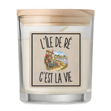 Bougie Parfumée Vanille L’Île de Ré c’est la vie